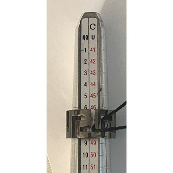 Versace Greca Ring - Black/Silver - Size 4.75 - Unisex - NEW - Picture 12 of 12